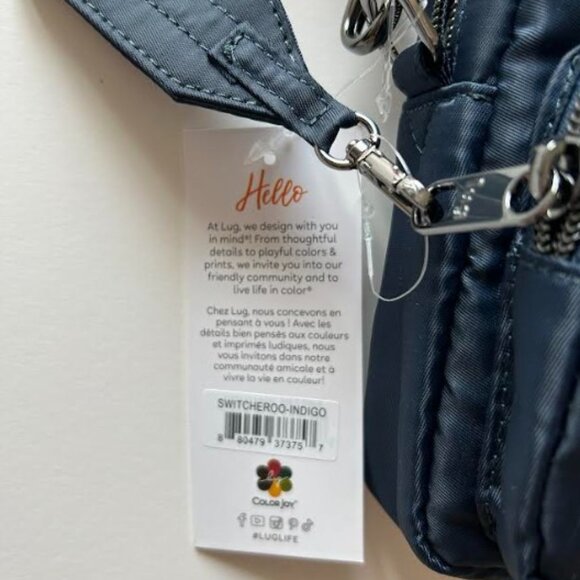 Lug Switcheroo Crossbody Bag Indigo Blue - Picture 8 of 8